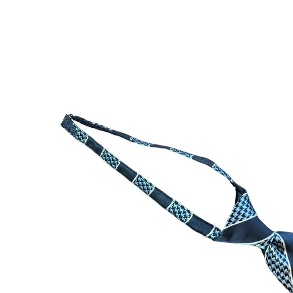 Janie and Jack Blue Stripe Adjustable Tie Child 0-3 - Picture 9 of 11